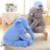 40 cm/60 cm Höhe Große Plüsch Elefant Spielzeug Kinder Schlafen Kissen Rücken Kissen Niedliche Gefüllte Baby Puppe Weihnachten weihnachtsgeschenke 210728