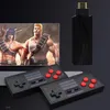 Mini console de jeu vidéo rétro HD 4k 628 jeux avec 2 doubles contrôleurs sans fil portables pour jeu vidéo HDTV