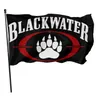 Blackwater Bahçe Dekorasyon Bayrakları Açık Bannerlar 150x90 cm 100D Polyester Hızlı Kargo İki Pirinç Grommets ile Yüksek Kalite Yüksek Kalite