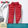 GareMay Winter frauen Daunenweste Mode Weibliche Ärmellose Mantel Damen Jacke Warm Plus Größe für Frauen s 211013