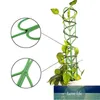 3pcs / set diy växt stödram konstgjorda mini klättring trellis blomma stå trädgård balkong plantering rack frukthållare