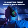 Onikuma Gaming Headphones med mikrofon X3 LED Bakgrundsbelyst headset Gamer USB / 3.5mm Wired Earphones för PS4 PC Xbox-telefon