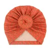 6 Kleuren Handgemaakte Donut Baby Meisjes Hoeden Mode Gedrukt Vruchten Patroon Zuigeling Caps Polyester Cotton Bonnet Peuter Accessoires