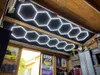 Light Light Light Splicing 565mm LED per Auto Detailing Shop Sar Wash Hexagon