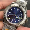 3 Color N Factory Watch 904L STAL CAL 3135 Ruch V12 MĘŻCZYZNA 40 mm 126622 116622 Mężczyźni Blue Dark Rhodium Tide Super Noobf ETA 240F