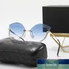 Erkekler ve kadın moda polarize güneş gözlüğü çerçevesiz sunglasse aynı anti ultraviyole UV400 net kırmızı gözlük fabrika fiyat uzman tasarım kalite son stil