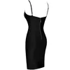 Ocstrade Runway Black Bandage Dress Fashion Summer Women Spaghetti Strap Bodycon Sexy Club Party 210527