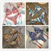 String Bikini Deixe Imprimir Brazilian Swimwear Mulheres Sexy Halter Micro Swimsuit Thong Bathing Suit Mini Biquini 210722