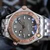 42mm Dive 300mm Montres 210.30.42.20.01.002 Cadran Texture Noir Automatique Montre Homme Mains Rouges Bracelet Acier Inoxydable HWOM Hello_Watc