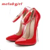 McLubgirl 16 cm Topuklu Kadınlar Seksi Pompaları Ayakkabı Süper Yüksek Topuklu Noktası Burun Pompaları Ayakkabı Süper Yüksek Topuklu Pompalar WZ 210721