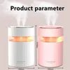 Luftfuktare 900 ml luftfuktare Big Capacity Ultrasonic USB Aroma Oil Diffuser med Night Light Mute Mist Maker Home Essential852381