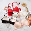 BORRUICE Letter Underwear Set Brand Design Sexy Lingerie Women Briefs Bra Sets Cross Shoulder Strap Beauty Back Bra 211104