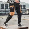 Pants Men Autumn Winter Dark style New Casual Joggers pants Hip Hop printing Cargo Pants Slim Trousers Man Streetwear Y0927