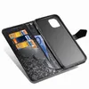 Étuis de téléphone portefeuille pour iPhone 14 13 12 11 Pro Max X XS XR 7 8 Plus Mandala Gaufrage Strass PU Cuir Flip Stand Cover Case avec fentes pour cartes