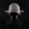 New Cool Goblins Mask with Earrings on the Ear Halloween Horror Mask Creepy Costume Party Cosplay Props Men Latex Scary Mask T200703