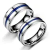 Wedding Rings Berserk Jewelry Gift Titanium Fashion Blue Steel Simple Couple Female Adjustable Size Ring Bridal For Girls