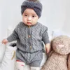 Sodawn automne hiver nouveaux vêtements pour enfants garçons filles bébé pull en tricot Cardigan + Shorts costume bébé vêtements costume 210226