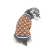 Klassieke Brief Bedrukte Hondentrui Herfst Winter Honden Sweatshirts Dikke Warme Huisdier Trui Teddy Pommeren Bichon