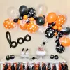 100 stks Serie Pompoen Ghost Boog Spider Ballonnen Kinderen Speelgoed Bat Globos Air Balls voor Halloween Party Decoration Y201006