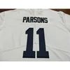 Maglia da calcio personalizzata da uomo per donna Penn State Nittany Lionss # 11 M. Parsons taglia s-6XL o personalizzata con qualsiasi nome o numero di maglia