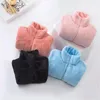 Frauenfell Faux Frauen Herbst Zipper Sweatshirts Weibliche Winter warme dicke Koralle Fleece Jacke Fashion Ladies lässig losen Flanellmantel aus