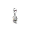 Designer-Schmuck 925-Silber-Armband-Charm-Korn passend für Pandora-Armbänder mit Igel-Motiv, niedliche Baum-Eule, Schiebe-Armbänder, Perlen im europäischen Stil, Charms mit Perlen aus Murano