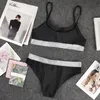 Kobiety w wieku kąpielowym Kobiety seksowne cekin krineston patrz przez taneczne kryształowe rajstopy stanik 2pcs garnitur bikini bielizna