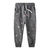 Jumping meters Unicorns Sweatpants for Girls Autumn Spring Drawstring Clothing Fashion Kids Animals Trousers Pants 210529