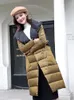 Qiaoduo Duck Down Jacke Frauen Winter lang dick doppelseitig kariertes mantel weiblicher plus size warm parka für schlanke kleider 211018