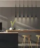 Lâmpadas pendentes Dimmable cob cone conduziu a luz moderna aluminummetal home7w / 12w pendurar lâmpada de jantar / sala de estar bar bar limpo