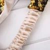 Fiskskala paljett paillette pannband diy hårband wrap för kvinnor barn mode smycken vilja och sandig