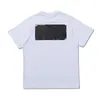 2021 high quality summer cotton printed letter tshirt mens casual fashion short sleeve lovers street simple top