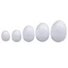 10pcsset 37cm Modelling Polystyrene Styrofoam Foam Egg Ball For DIY Christmas Day Or Easter Decoration White Craft Y201020