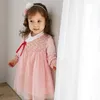 Meisje jurken kimono baby meisje kleding 2021 zomer Japanse stijl jurk afdrukken mesh splitsen baby tas peuter kinderen kostuum y5841