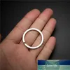 10pcs 32mm Keychain Metal Silver Color Split Rings With Nickel Compass Keyring Key Fob DIY Accessories P003