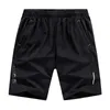 MANTLCONX Oversize 8XL-10XL Summer Leisure Shorts Quick Drying Jogger Zipper Pockets Short Pants Male Elastic Boardshorts 210629