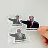 Biden sim, eu fiz esse adesivo de PVC Trump irregular adesivos America Election Election Presidencial Spoof Decoration 13style