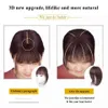 Vigorous Synthetic 3D Piece In Hair Extension Fake Fringes Women Natural French s Clip on Bangs