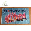 Milb Rocky Dağ Vibes Bayrak 3 * 5ft (90 cm * 150 cm) Polyester Afiş Dekorasyon Uçan Ev Bahçe Festival Hediyeler