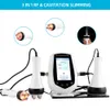 Slim Machine 3 Wands 40k Cavitation Ultrasonic Body Slimming Beauty Equipment Weight Loss RF Radio Skin Lyft Dra ￥t anti-rynkmassager