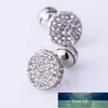 Jewelry shirt cufflinks for mens fashion Brand Crystal Cuff link wholesale Button High Quality Wedding guests Factory price expert design Quality Latest Style