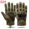 Full Tactical Tactical Protector Deportes Entrenamiento Ejército al aire libre Fan Gloves