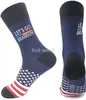 Lets Go Brandon Trump Socks 2024 American Election Partia dostarcza zabawne skarpetki i kobiety bawełniane pończochy FY3551 SXA6