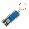 الصمام اللعب المفاتيح ضوء مربع نوع مفتاح سلسلة حلقة الإعلان الترويجية الهدايا الإبداعية الصغيرة مضيا سلاسل المفاتيح 5.9 * 2.4 سنتيمتر