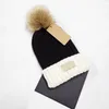 Moda Męskie Projektanci Kapelusze Czapka Zimowa Czapka Dzianiny Kapelusz Wełny Plus Velvet Cap Skullies Grubszy Maska Fringe Cute Faules