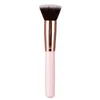 Santé et beauté Produits Maquillage Brosse Champagne Champagne Pinceaux Plat Top Fondation Grand visage Contour de réparation pour la crème liquide Poudre 220226