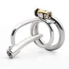 NXY Sex Chastity devices Stainless steel men's ring penis catheter chastity cage belt sex toy 1126