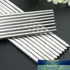 1pair Koreaanse eetstokjes sticks voor sushi antislip roestvrijstalen chop set herbruikbare baguette chinoise fabriek prijs expert ontwerp kwaliteit Nieuwste stijl origineel