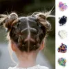2500/1000 pz / confezione in nylon bande elastiche monouso per ragazze in gomma colorata corda da donna scruties bambini accessori per capelli