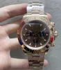 U1factory masculina 40mm Movimento automático Relógio de pulso Sapphire Sapphire Cerâmica Moldura de aço inoxidável Men Wrist Watches R123A
